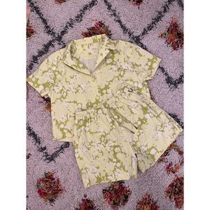 Outdoor Voices Solarcool Tourist Shirt & Shorts Set - Size XS